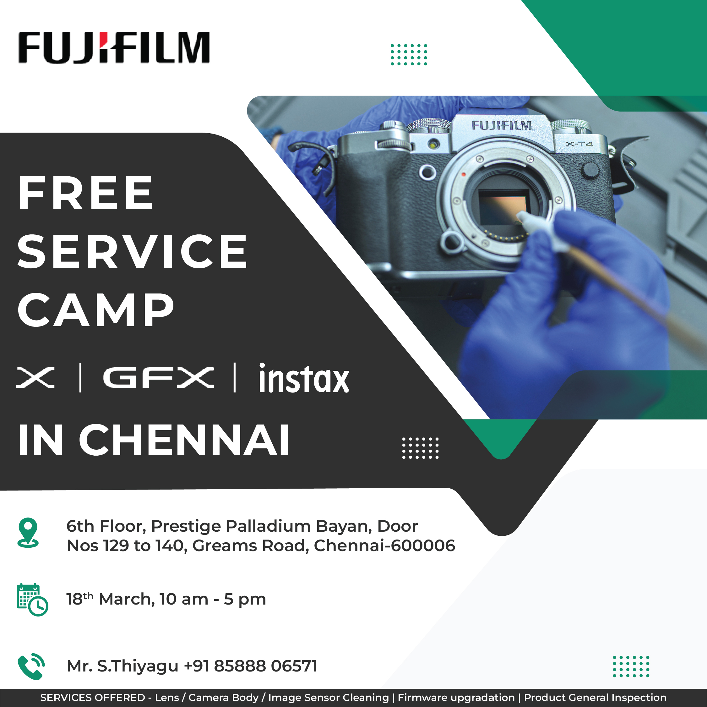 Free Service Camp – Chennai