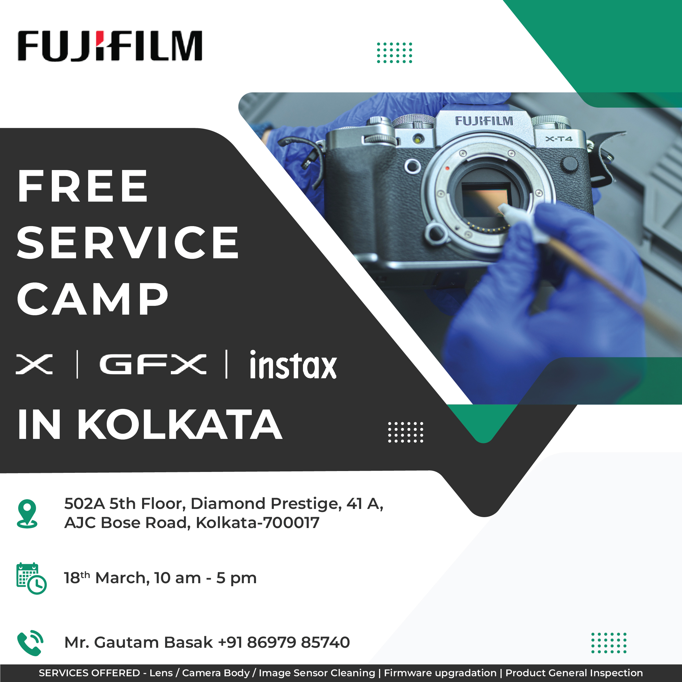 Free Service Camp – Kolkata