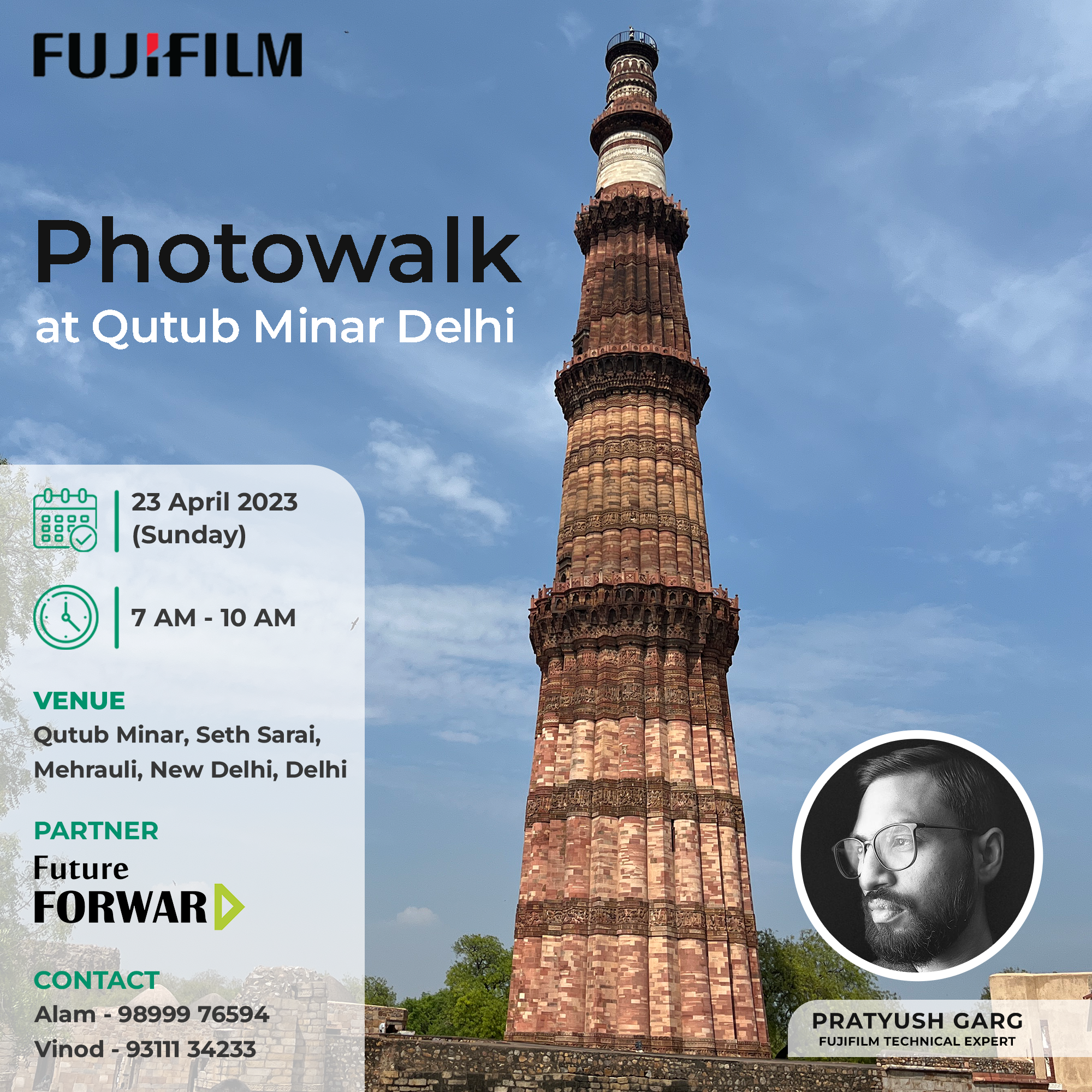 Photowalk at Qutub Minar Delhi