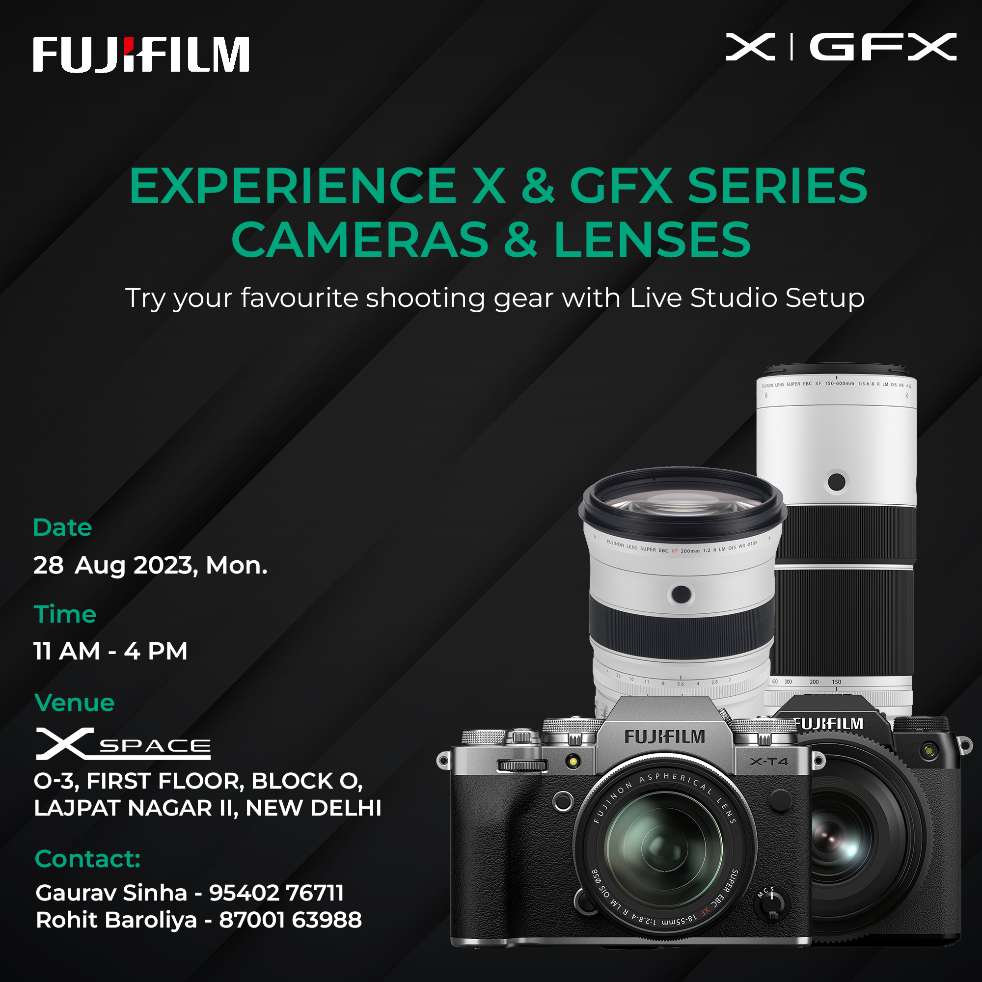 Experience X & GFX Series Cameras & Lenses