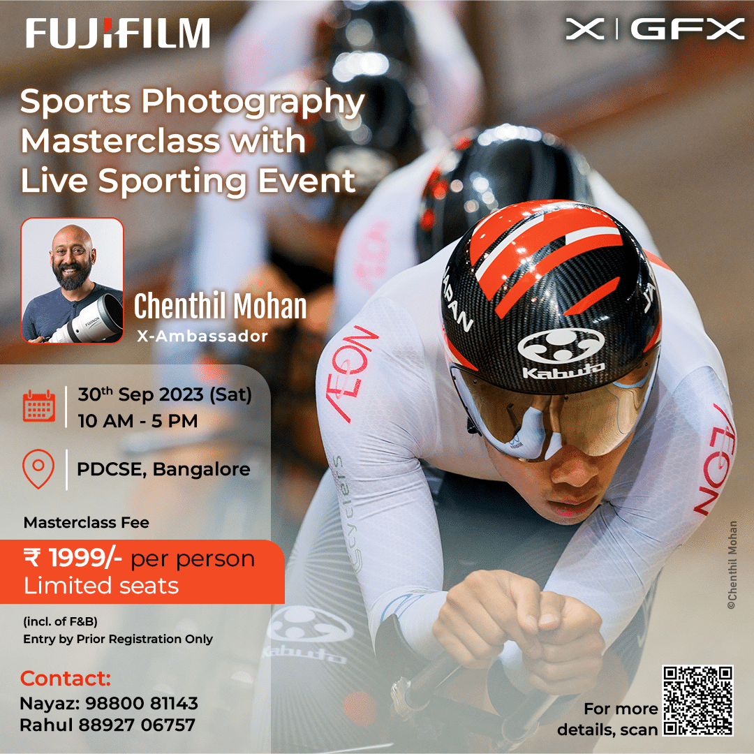 Sports Photography Masterclass with Live Sporting Event by Chenthil Mohan