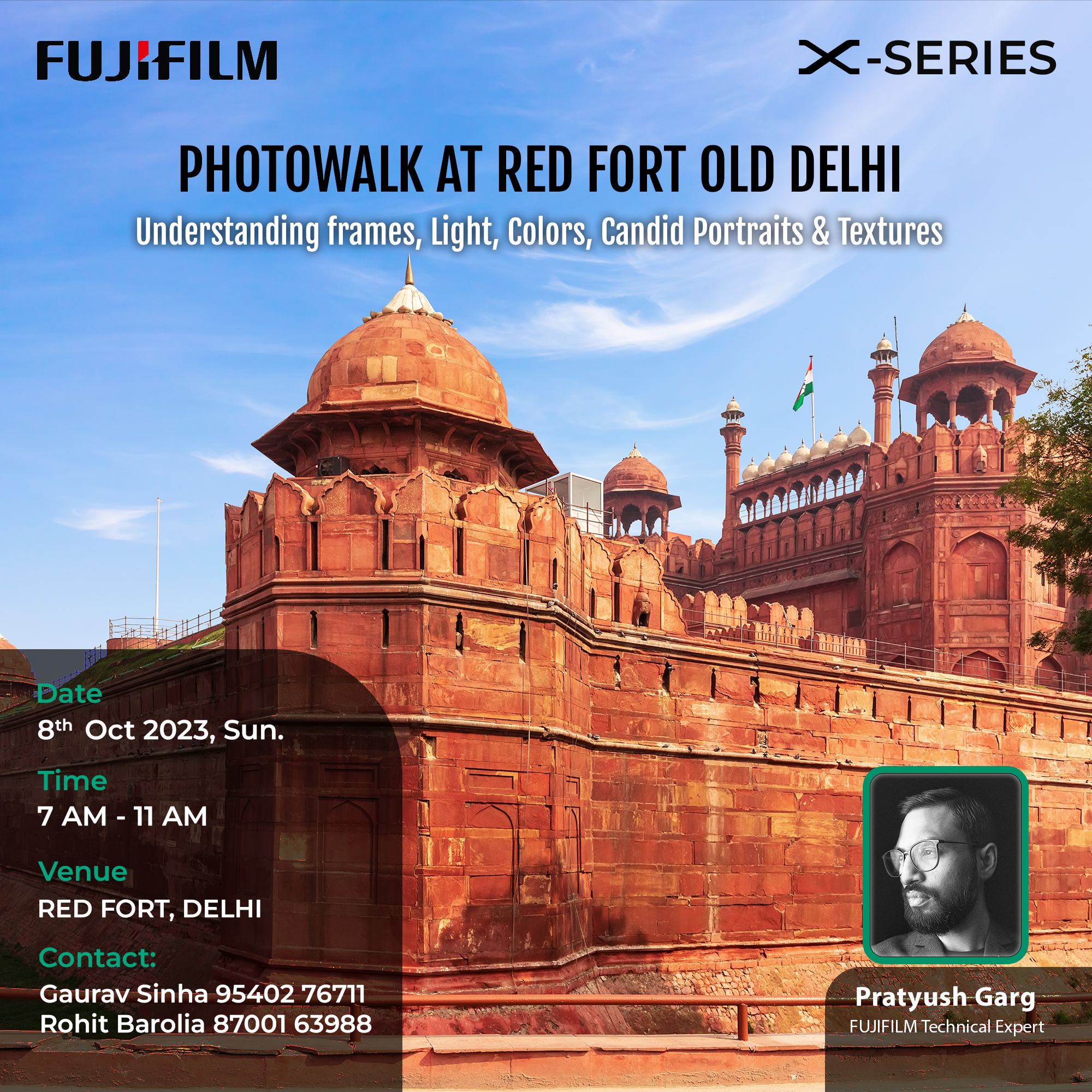 Photowalk at Red Fort Old Delhi