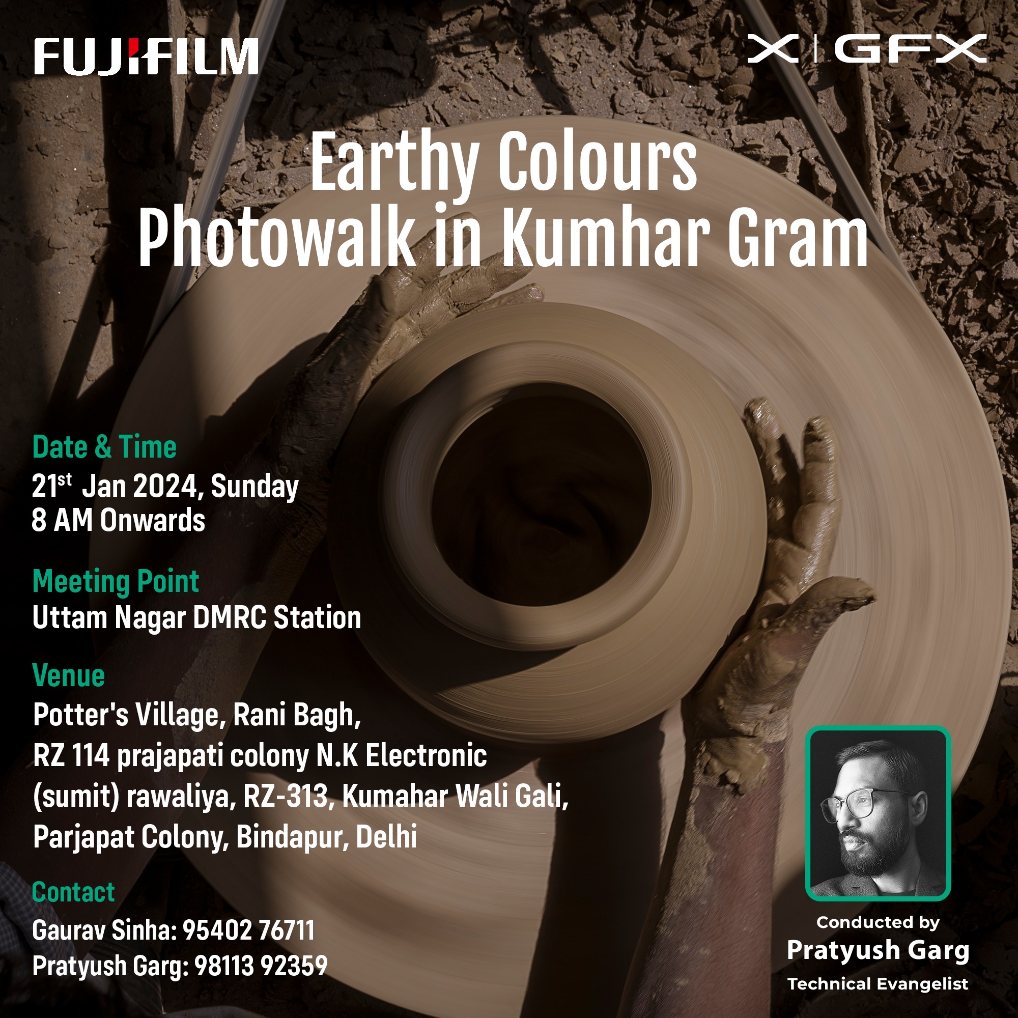 Earthly Colours Photowalk in Kumhar Gram