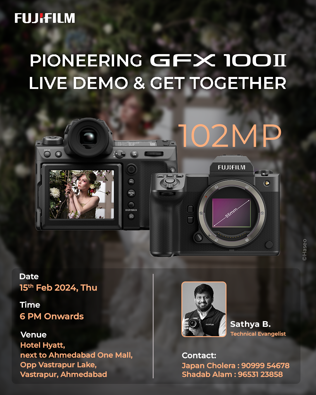 Pioneering GFX 100II Live Demo & Get Together