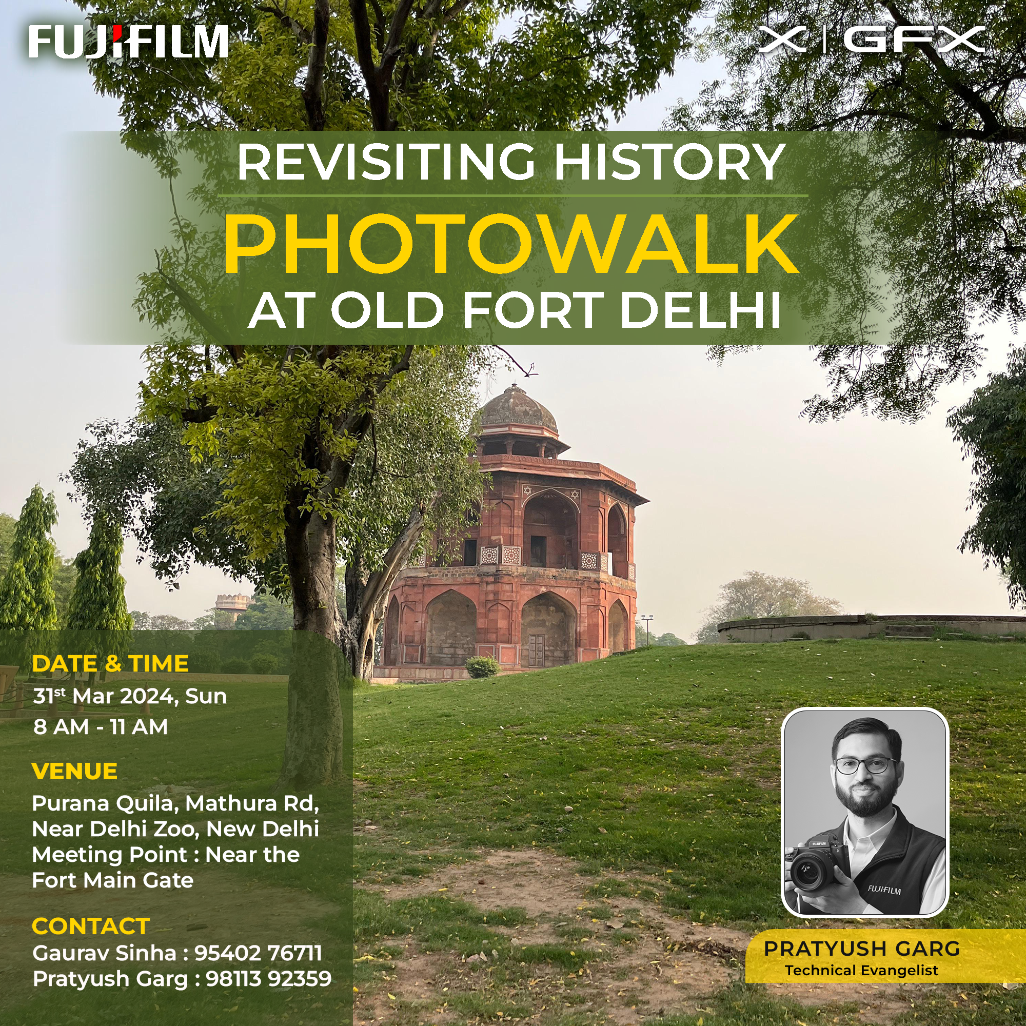 Revisiting History Photowalk at Old Fort Delhi