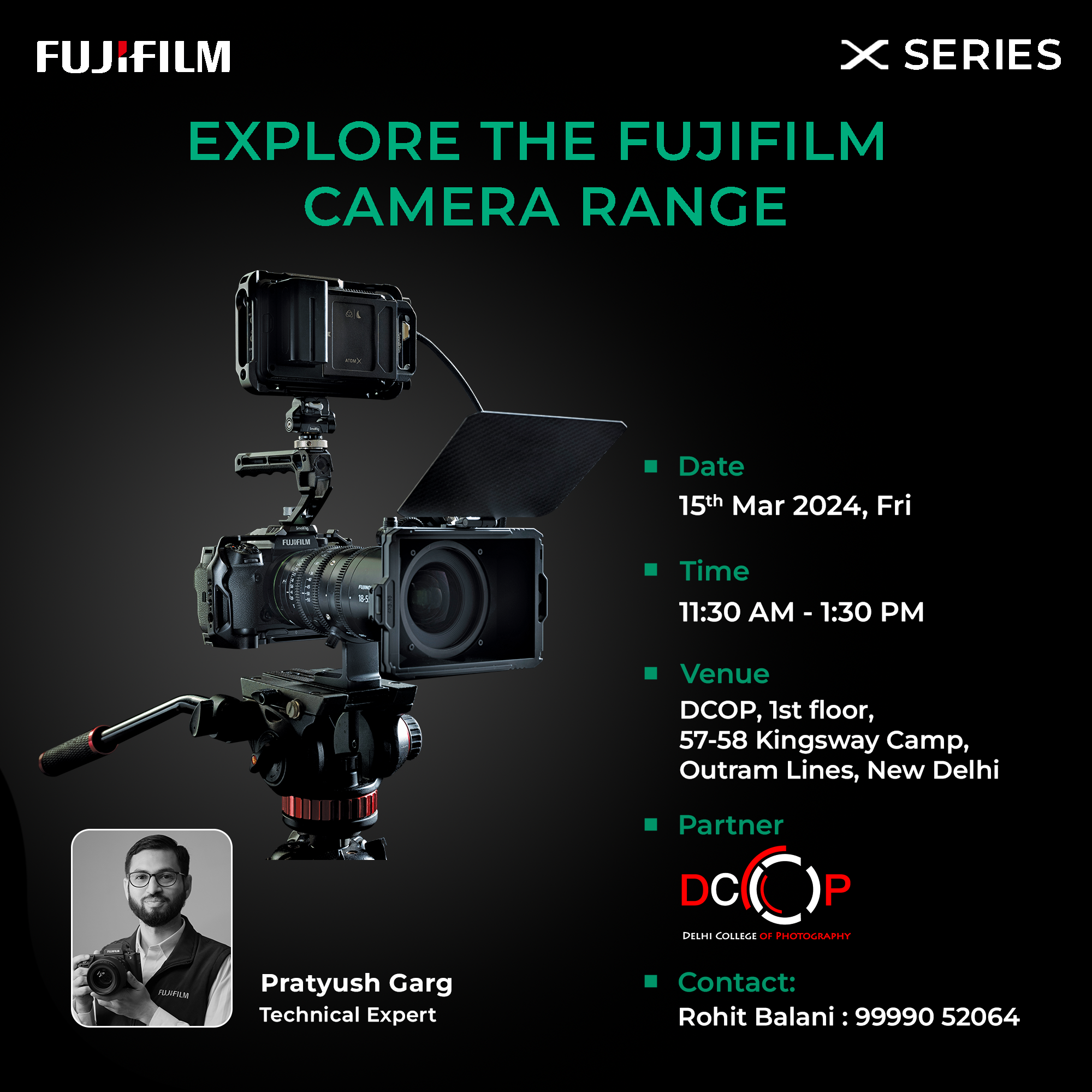 Explore The Fujifilm Camera Range